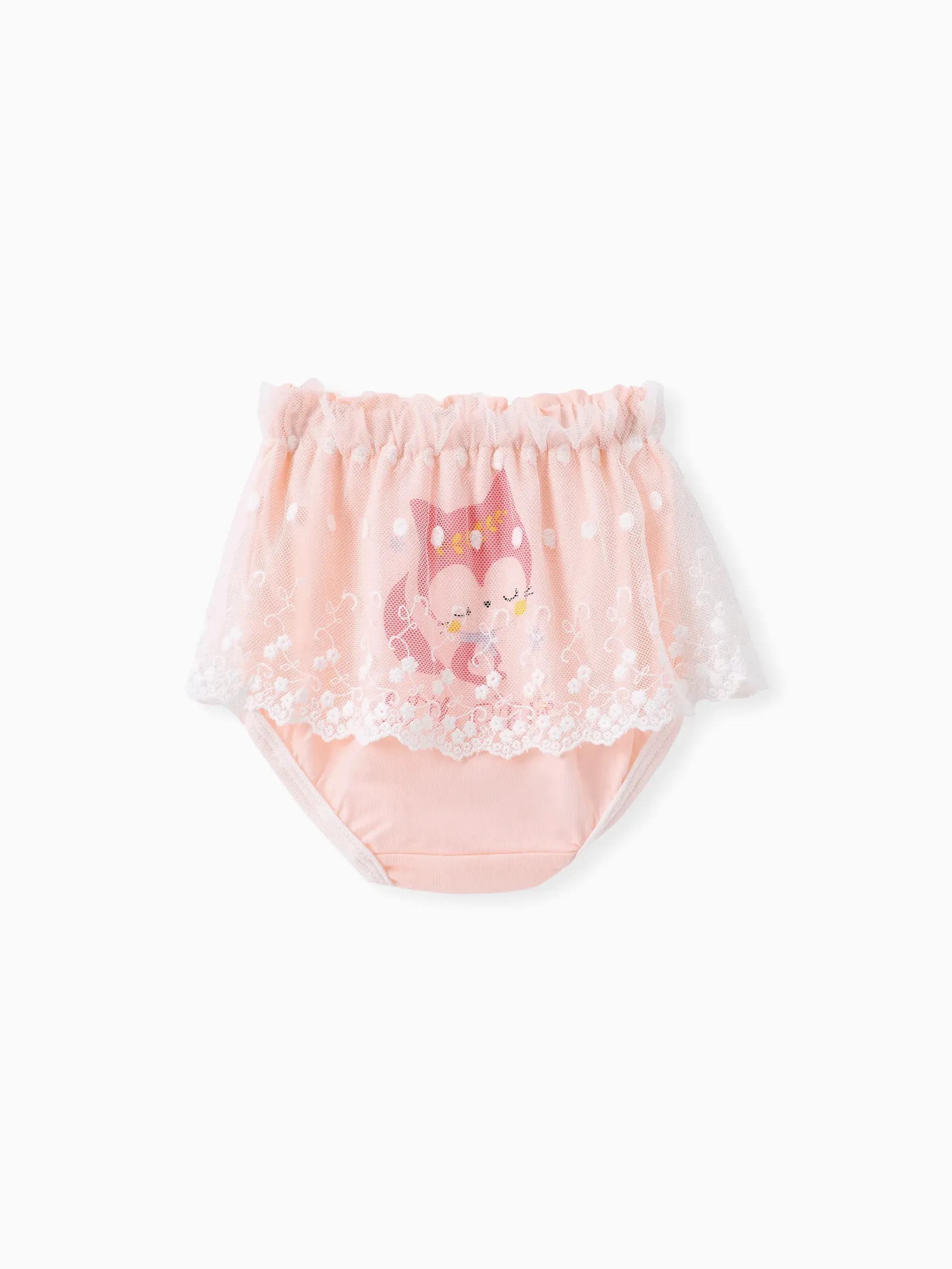 

Baby/Toddler Girl Sweet 3D Animal Pattern Underwear Set