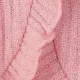 Bebé Chica Volantes Dulce Manga larga Chaqueta / abrigo Rosa Oscuro