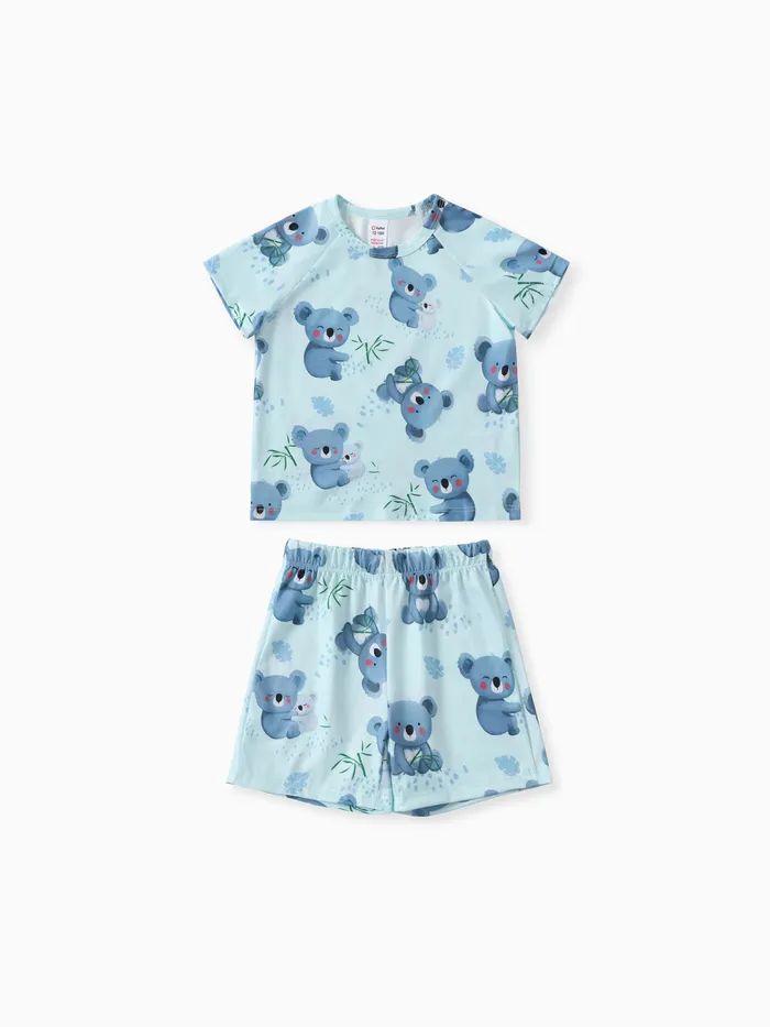 Baby-/Kleinkind-Junge 2-teiliges Koala-Muster-Pyjama-Set