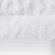 2 pezzi Neonato Unisex Bottone Essenziale Manica lunga Set neonato Bianco