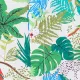 3 Stück Kleinkinder Jungen Revers Boho-Stil Tropische Pflanzen und Blumen Hemd-Sets grün