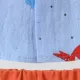 2 pezzi Neonato Ragazzo Dinosauro Infantile Manica corta Set neonato Blu
