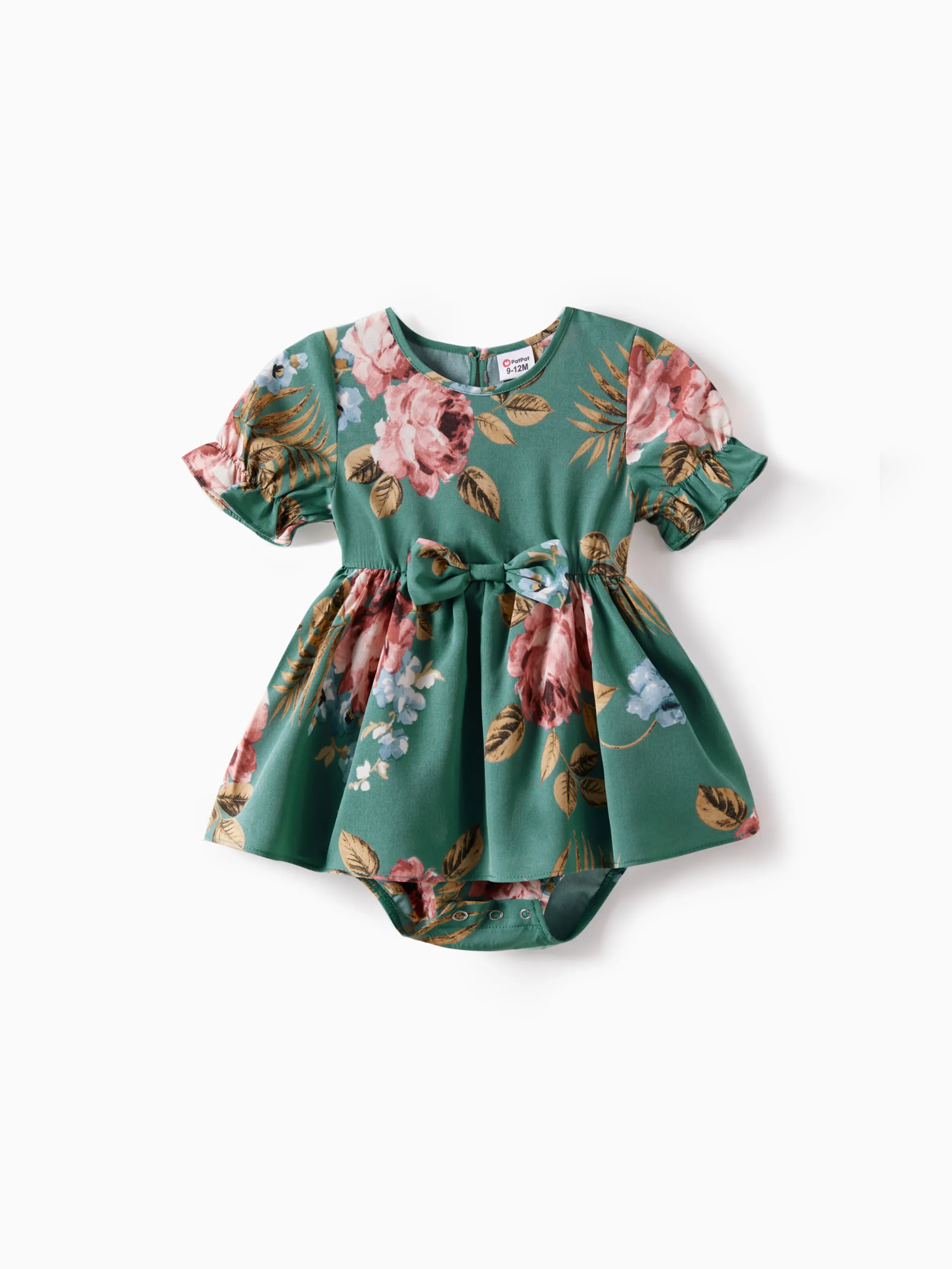 

Mommy and Me Allover Floral Print Ruffle Half-sleeve Dresses