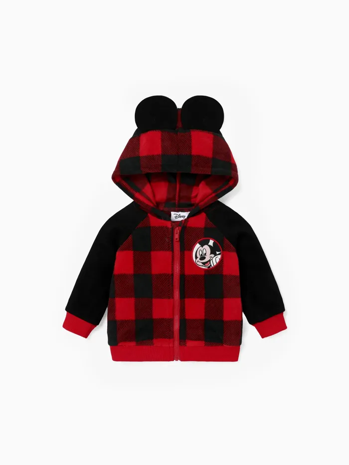 Disney Mickey and Friends Baby Boy Character Graphics 1 jaqueta de lã polar 3D ou 1 calça de trilha