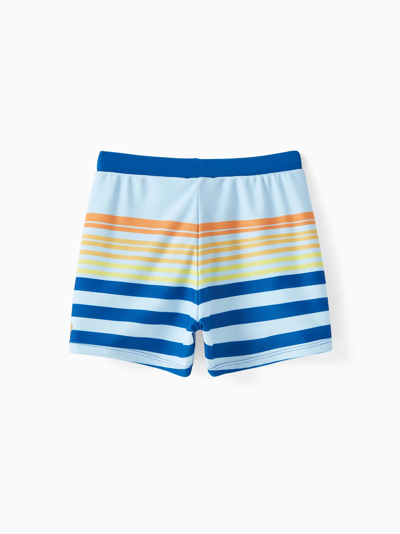 Multi-color - PAW Patrol Toddler Boy Chase Marshall Rubble Tropical Plant Stripe pattern Swim Trunks - image 2