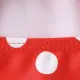 Bebé Menina Hipertátil/3D Bonito Manga cava Fato de banho Vermelho