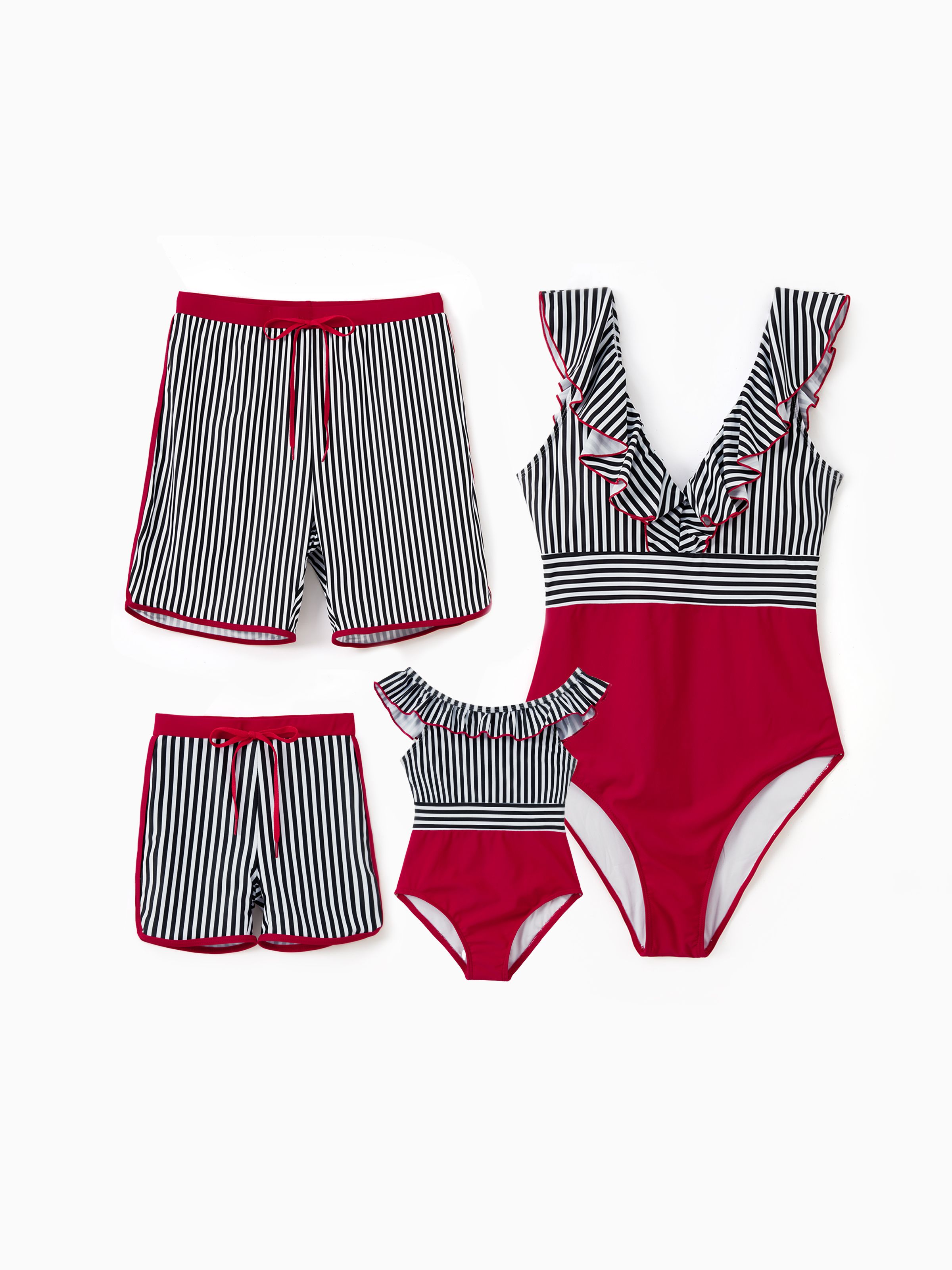 Matching Family Swimwear Swimsuits for Couples Mommy Me