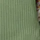 3 Stück Baby Mädchen Gekräuselter Saum Süß Langärmelig Baby-Sets grün