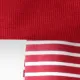 2pcs Baby 95% Cotton Long-sleeve All Over Striped Pullover and Trousers Set Red