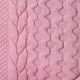 2件 嬰兒 中性 布料拼接 休閒 長袖 嬰兒套裝 粉色