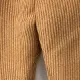 Gerade geschnittene Hose aus festem Cord für Jungen khaki