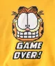 Garfield Toddler/Kid Unisex Game Over Cotton Fleece Hoodie Yellow