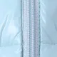 Casaco de algodão hiper-tátil 3D para crianças unissex Azul Claro