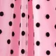 Sweet Polka Dot Multi-layered Skirt for Girls - Oversized Polyester Clothes Set Pink