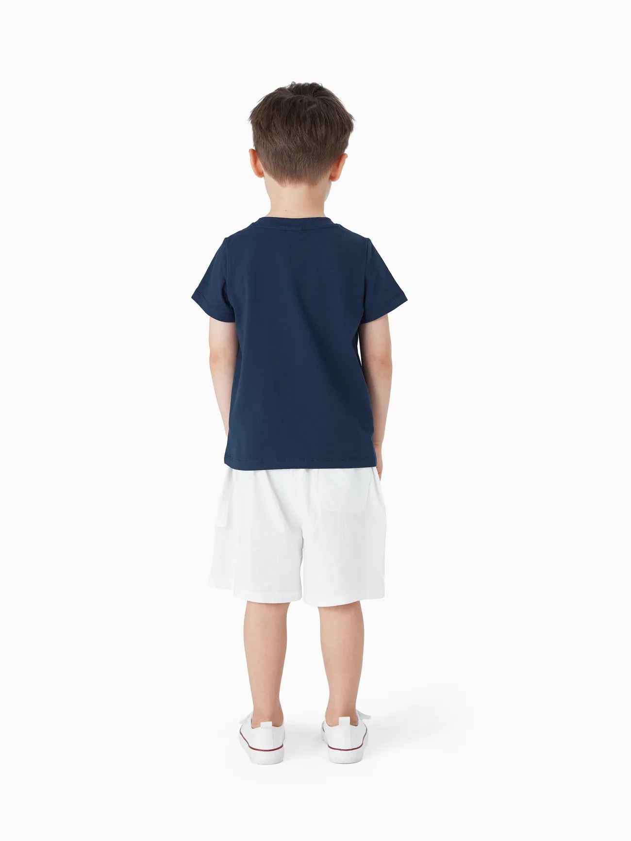 Enfants - Look Familial Manches courtes Tenues de famille assorties Hauts - multicolore - image 9
