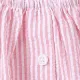 Baby / Toddler Strappy Striped Dress Pink