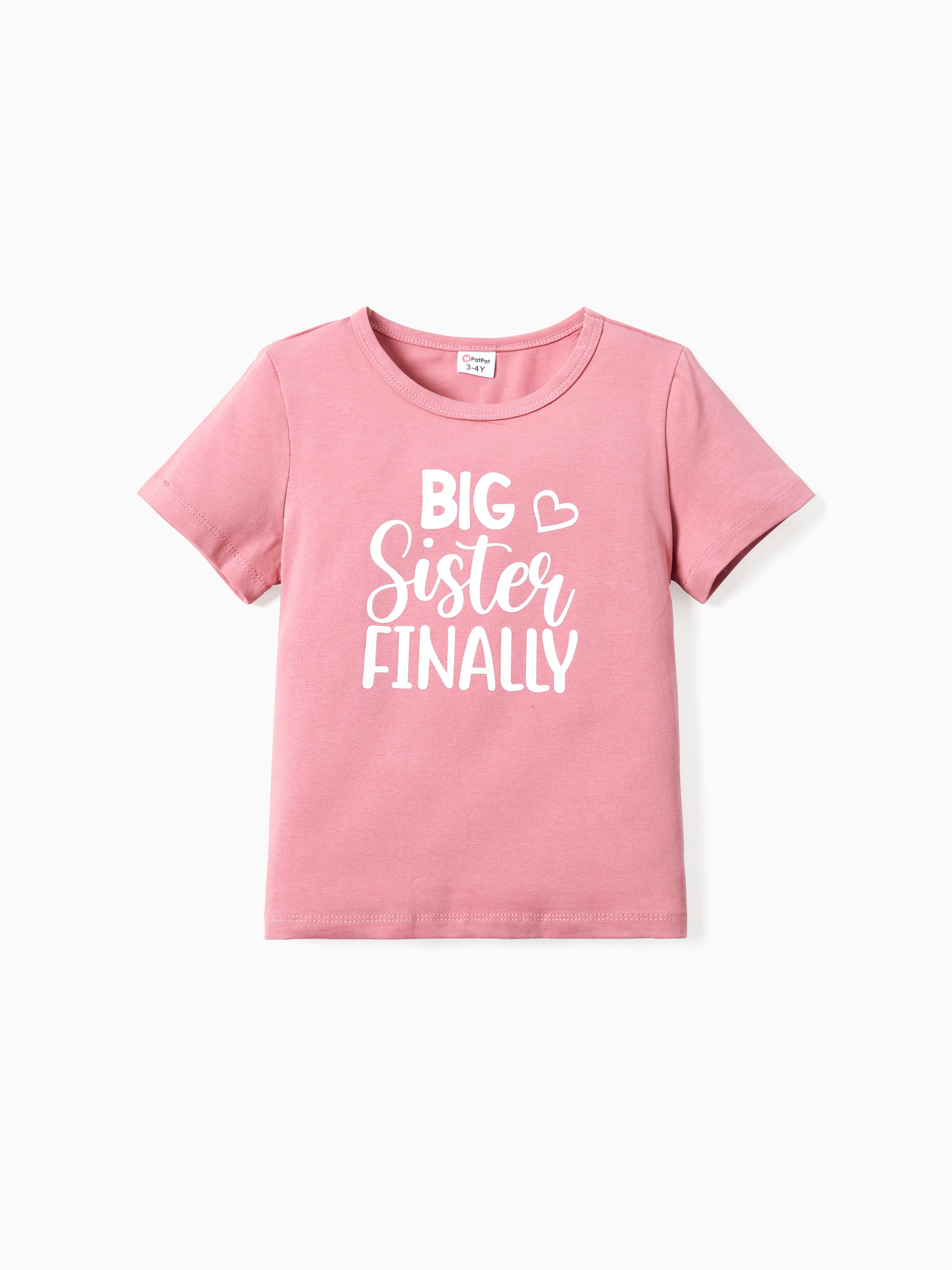 

Family Matching Celebrate New Member Cotton Short Sleeves Top