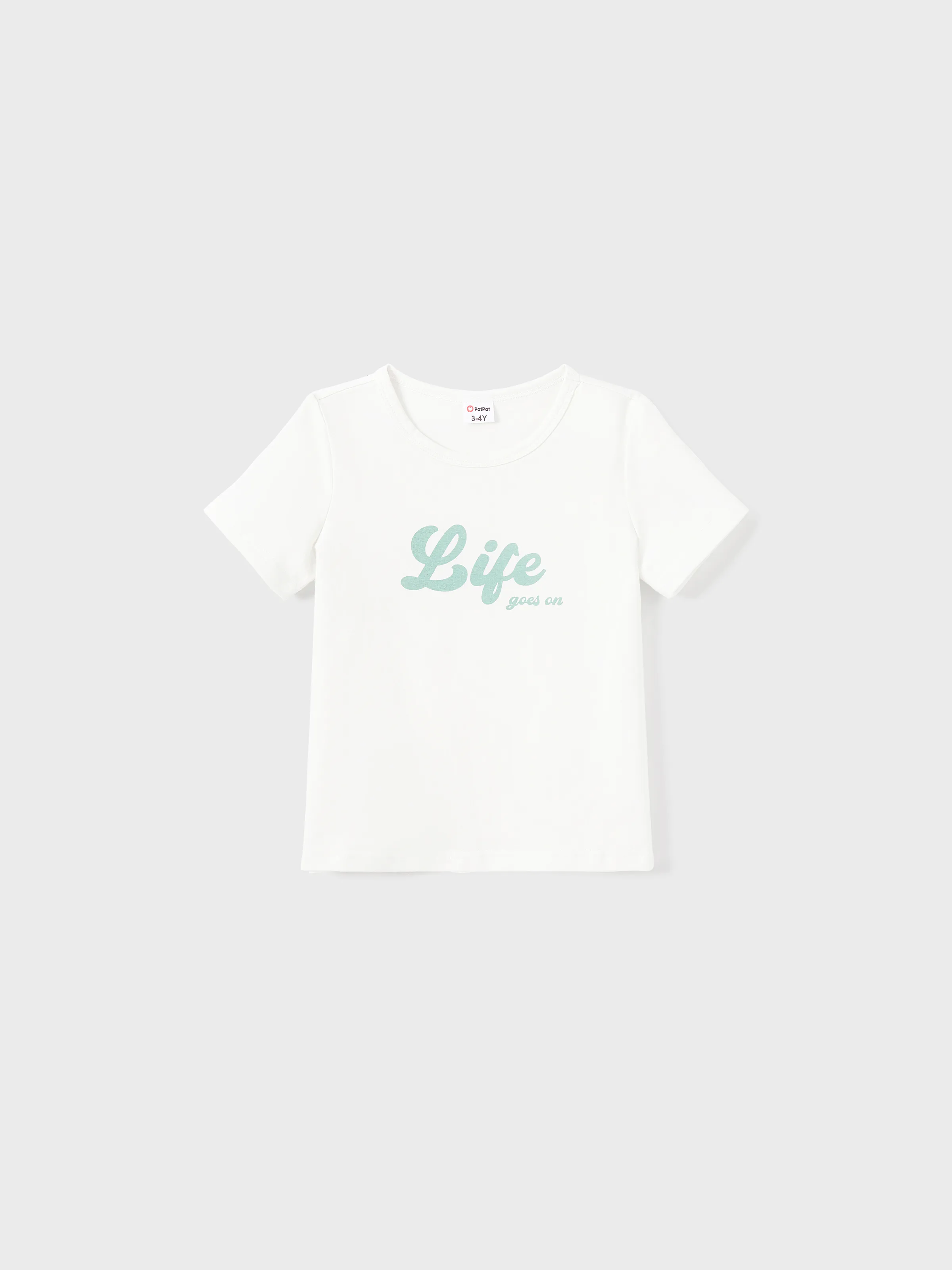 

Family Matching Sets Slogan Tee or White Top Mint Green Button Skirt with Pockets Co-ord Sets