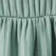 Bébé Lapin Basique Manches courtes Robe Gris vert