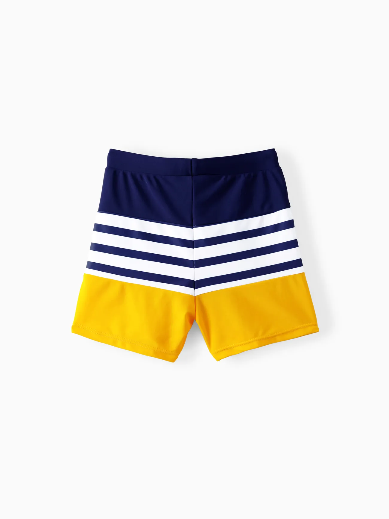 Boy - Matching Family Swimsuits (Stripe & Colorblock) - One Piece Swimsuit or Swim Trunks Shorts - ColorBlock - image 13