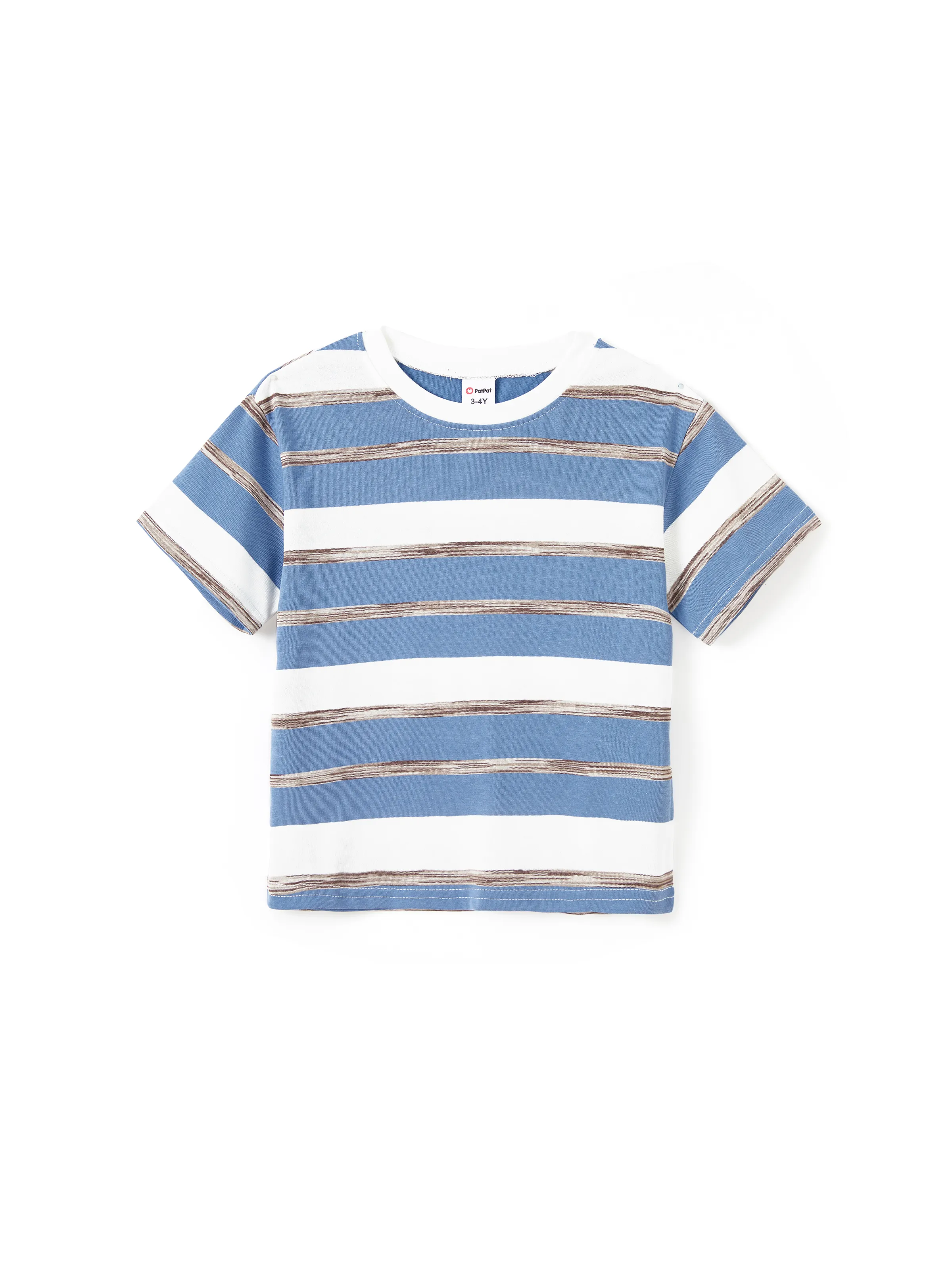 

Family Matching Sets Preppy Style Striped Tee or Sailor Uniform-Inspired Nautical Style Sleeveless Dress