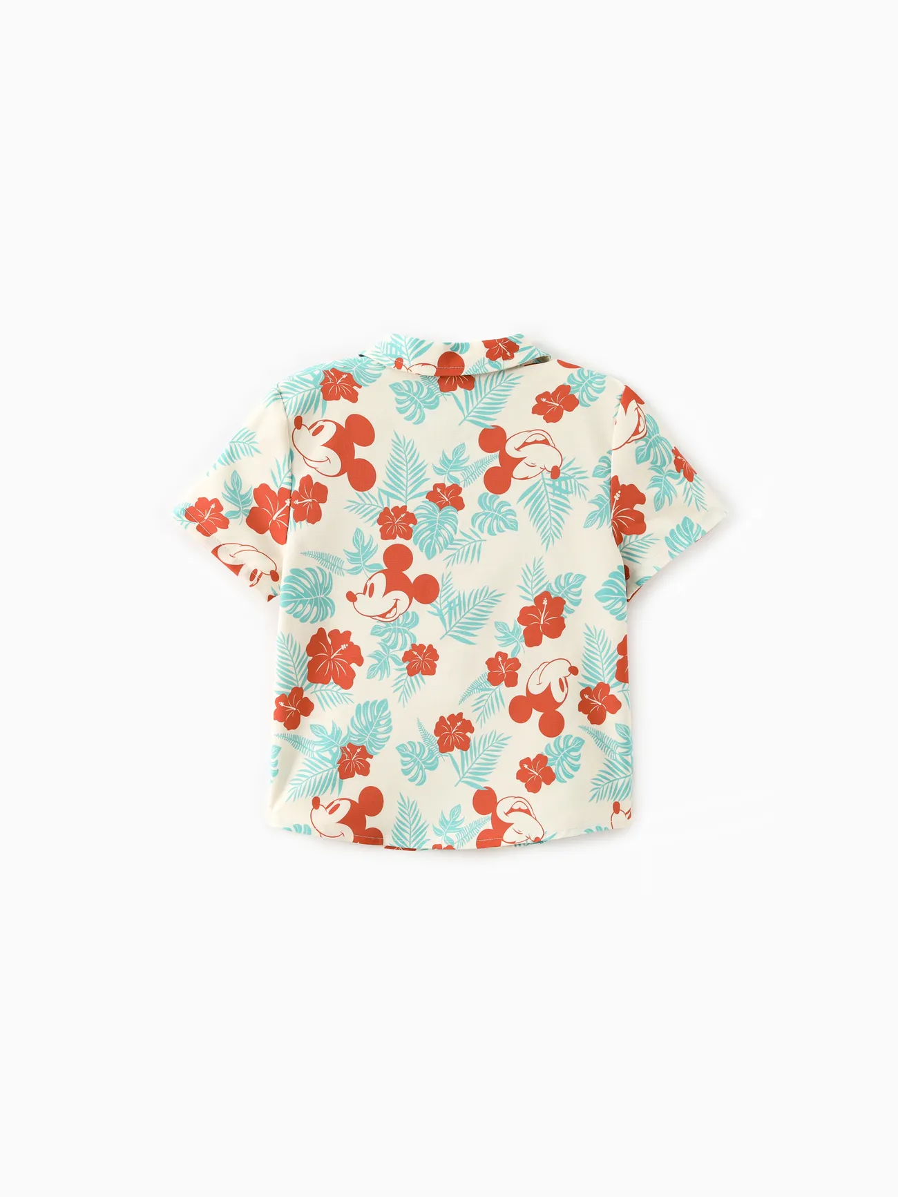 Boy - Disney Mickey Shirts & Dresses for Family (Floral Allover Print, Hollow-out Dresses ) - Multi-color - image 18