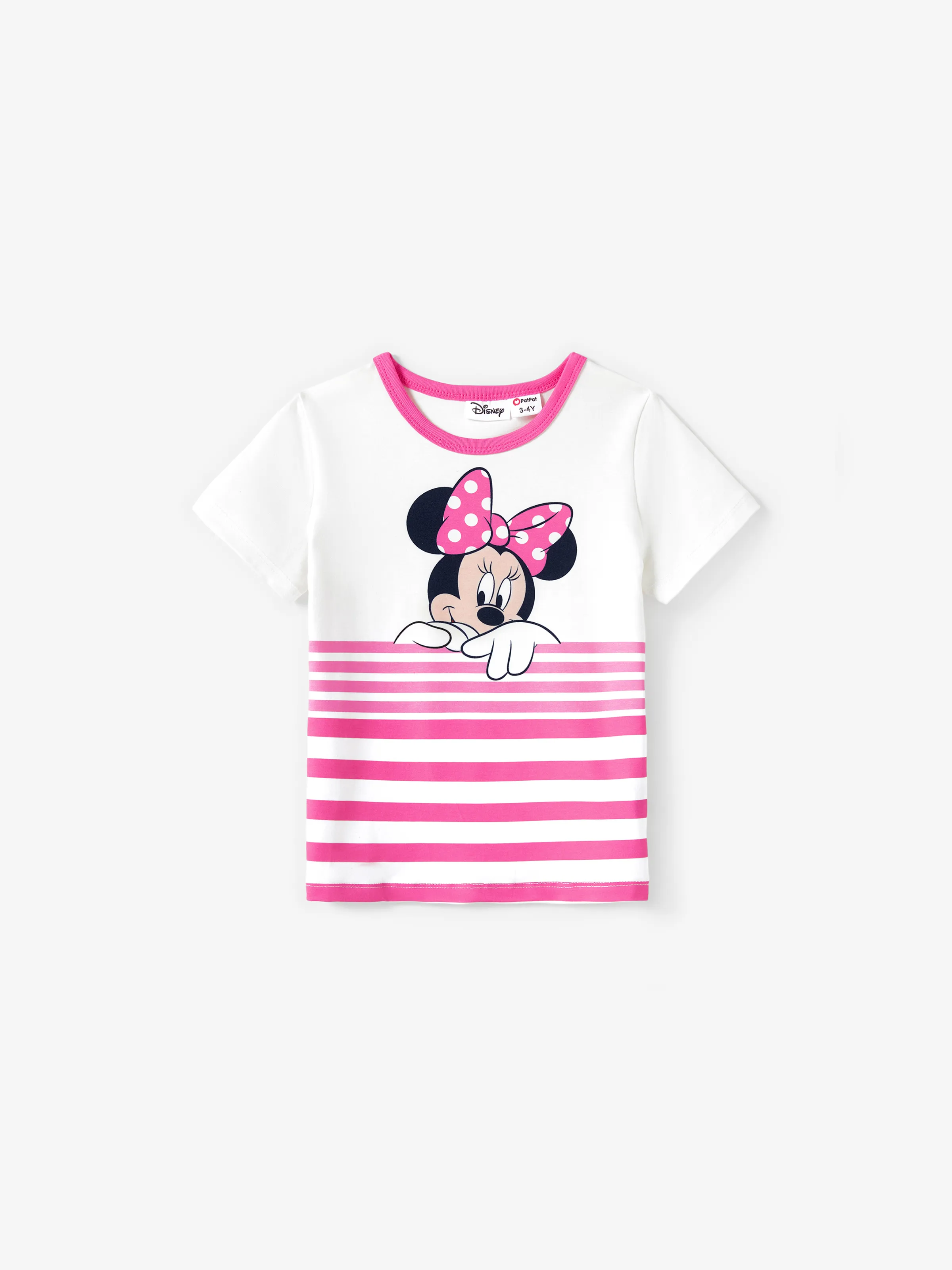 

Disney Mickey and Friends Family Matching Naia™ Character Print Striped T-shirt/Romper