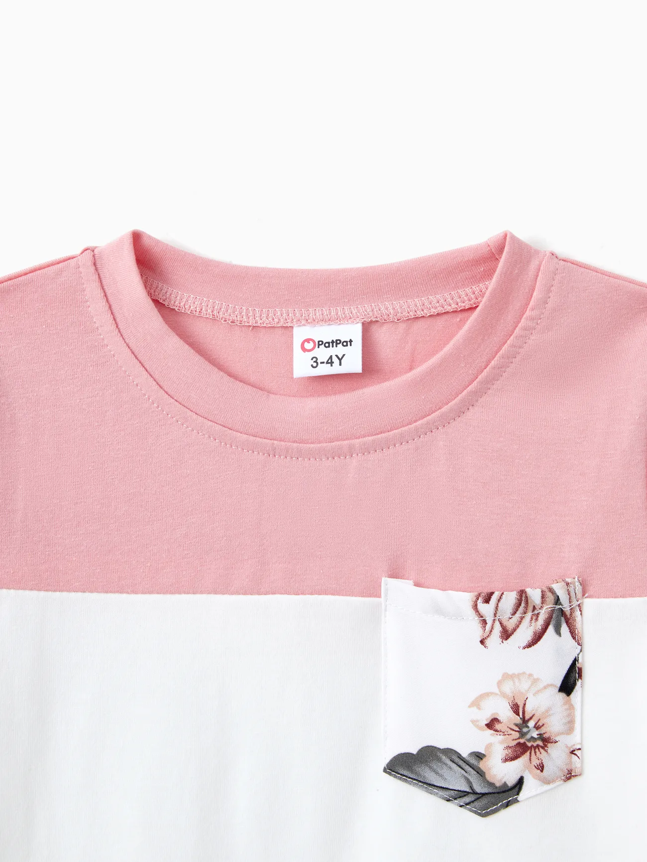 Boy - White and Pink Floral Dresses and T-shirts for Matching Family - Colorful - image 18