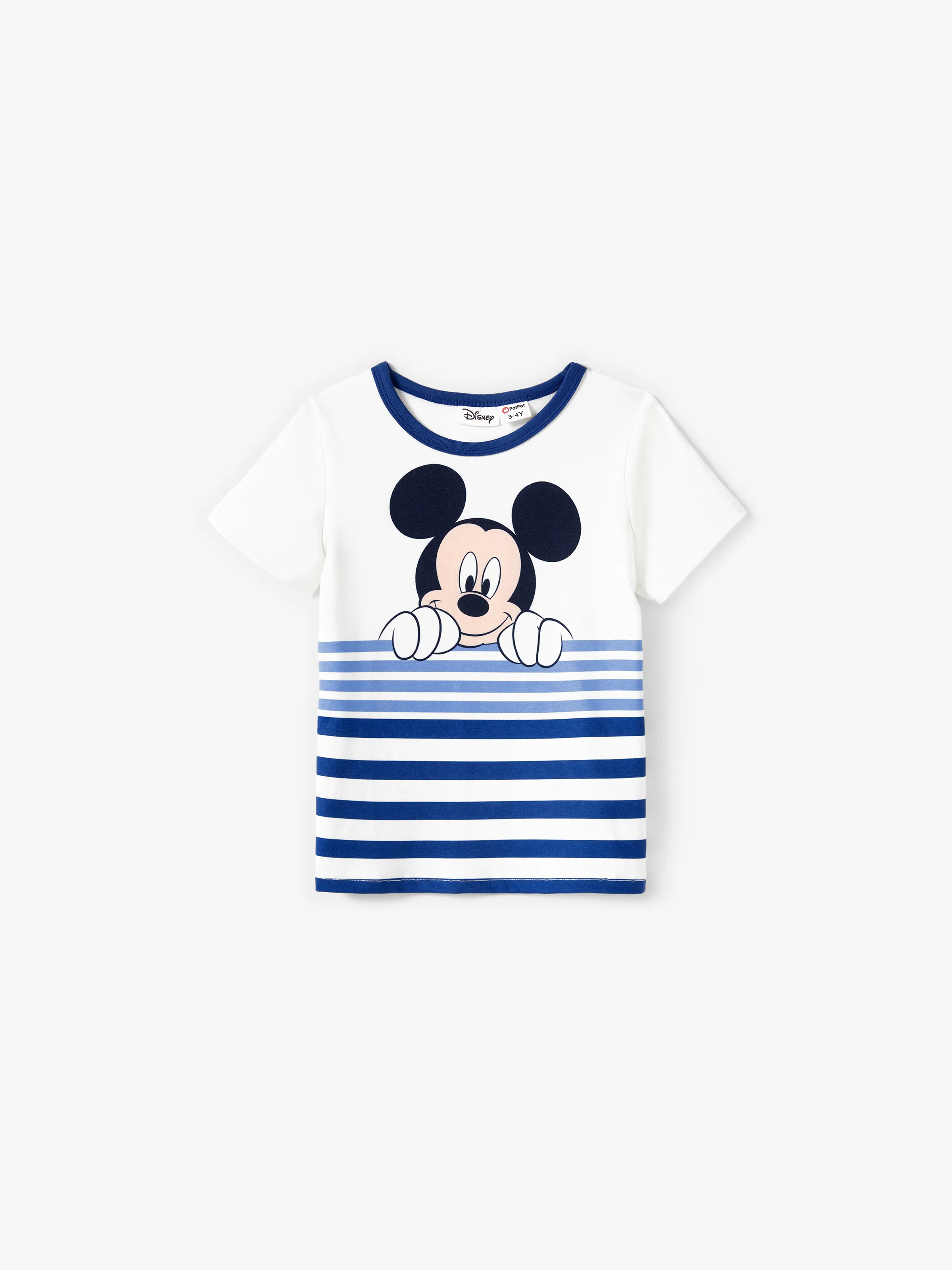 

Disney Mickey and Friends Family Matching Naia™ Character Print Striped T-shirt/Romper