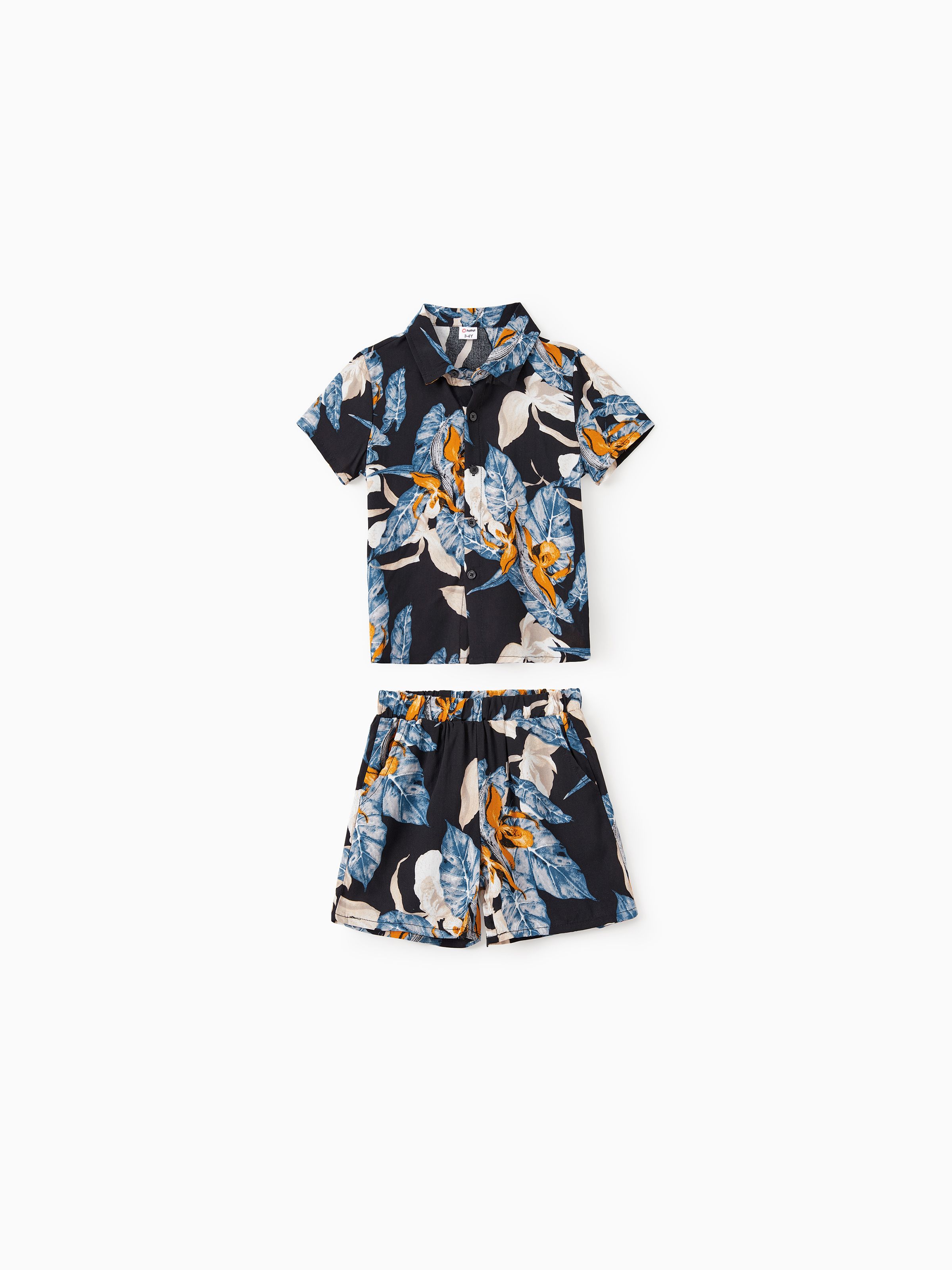 

Mommy and Me Black Floral A-Line Strap Dress or Co-ord Sets