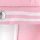 2 unidades Bebé Unissexo Costuras de tecido Clássico Manga comprida Conjunto para bebé rosa branco
