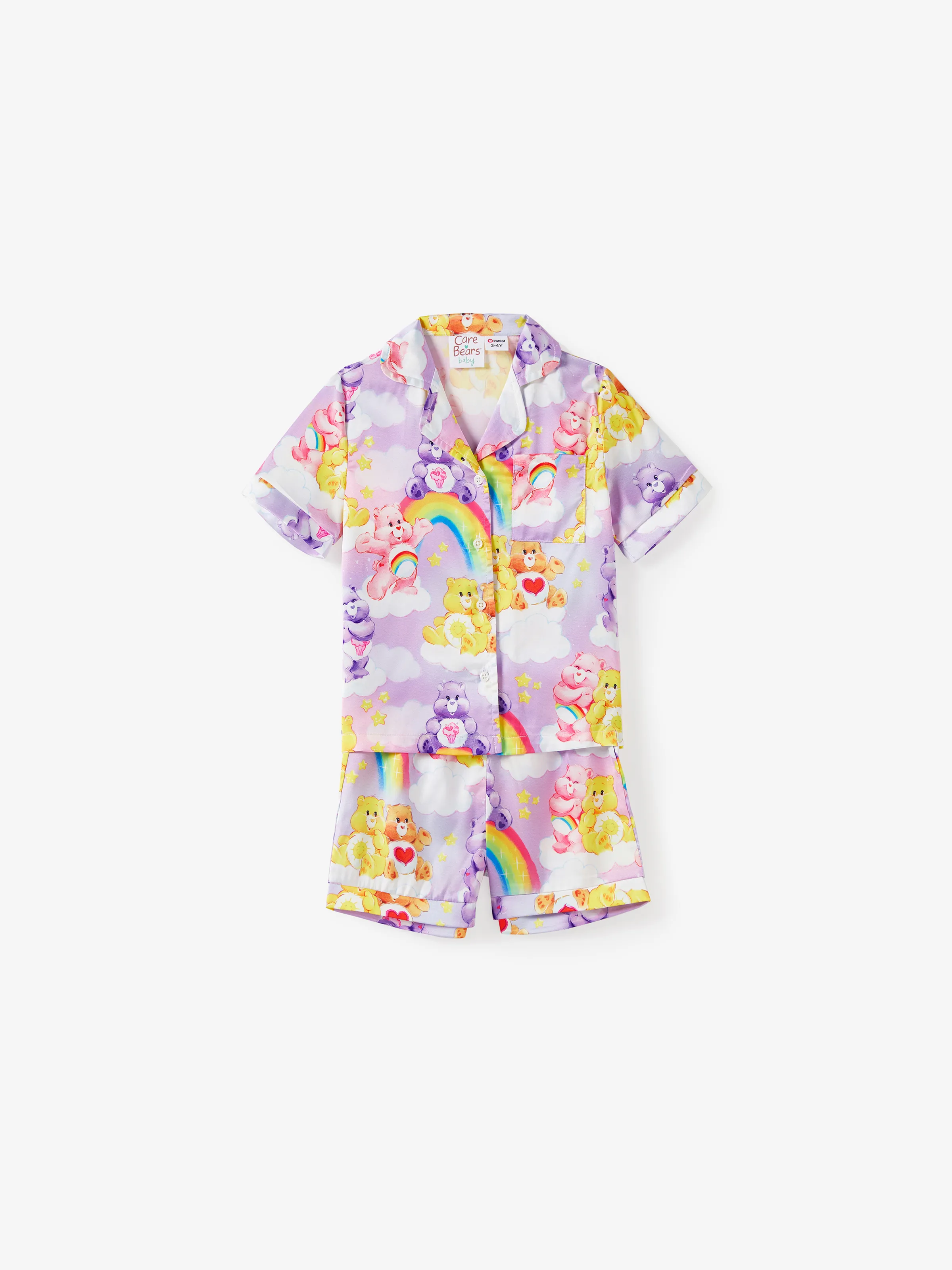 

Care Bear Mommy and Me Character All-over Rainbow Gradient Print Casual Set