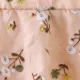 100% Cotton Floral Print Daisy Baby Sling Romper Dress Pink