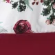 Muttertag 3 Stück Kleinkinder Mädchen Mit Kapuze Basics Zerbrochene Blume Sweatshirt-Sets Burgundy