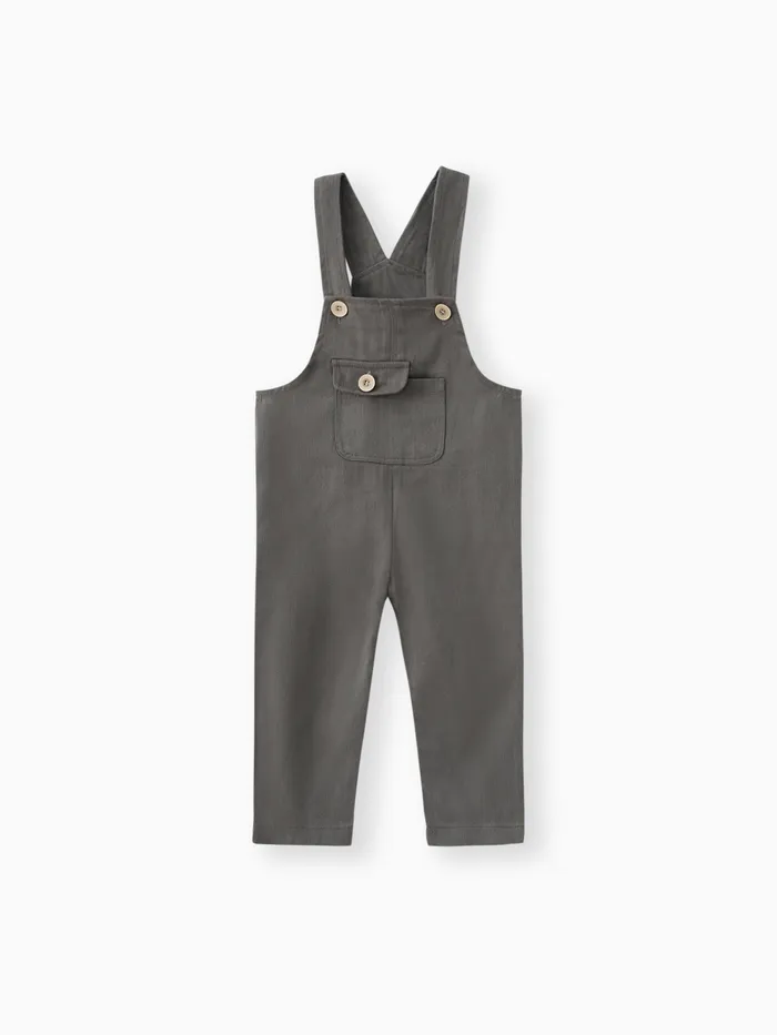 Baby / Toddler Stylish Solid Overalls