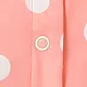 Naia™ Baby Girl Polka Dots or Butterfly Print Flutter-sleeve Romper Pink