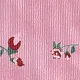 3 Stück Baby Mädchen Flatterärmel Zerbrochene Blume Süß Kurzärmelig Baby-Sets rosa