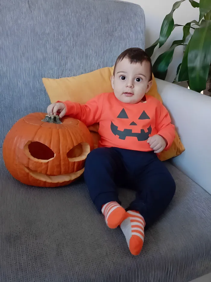 Halloween Baby Unisex Lässig Langärmelig Sweatshirts