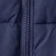 Baby / Toddler Causal Fluff Solid Long-sleeve Hooded Coat Dark Blue
