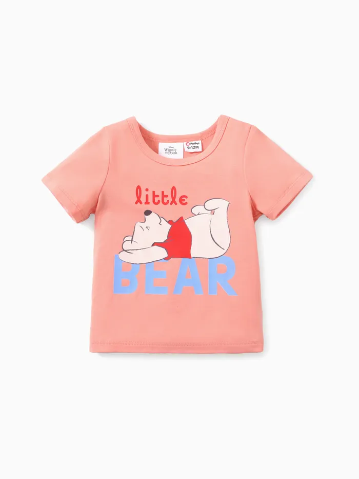 Camiseta Disney Winnie the Pooh para Bebês Meninos/Meninas com Estampa de Personagens
