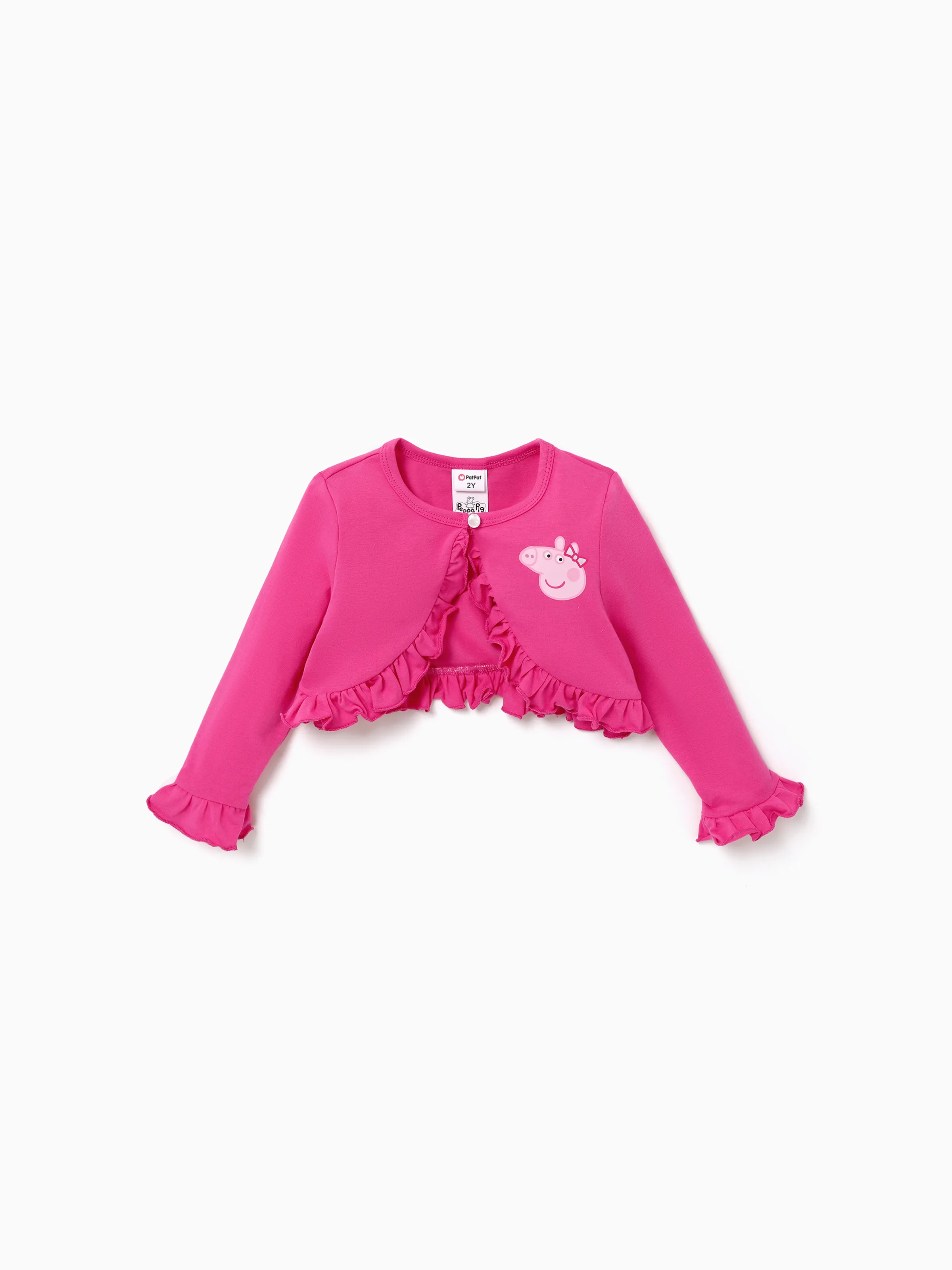 

Peppa Pig Toddler Girl Long-sleeve Fungus Coat