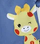Bebé Volantes Conejo Dulce Manga corta Vestido Amarillo