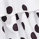 2pcs Toddler Girl Trendy Denim Patchwork Shorts and Polka dots Camisole Set White