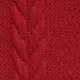 Toddler Girl Turtleneck Cable Knit Long-sleeve Sweater Dress Burgundy