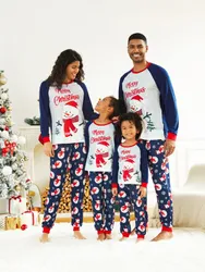 Natale Look per tutta la famiglia Manica lunga Coordinati per tutta la famiglia Pigiami (Flame Resistant)