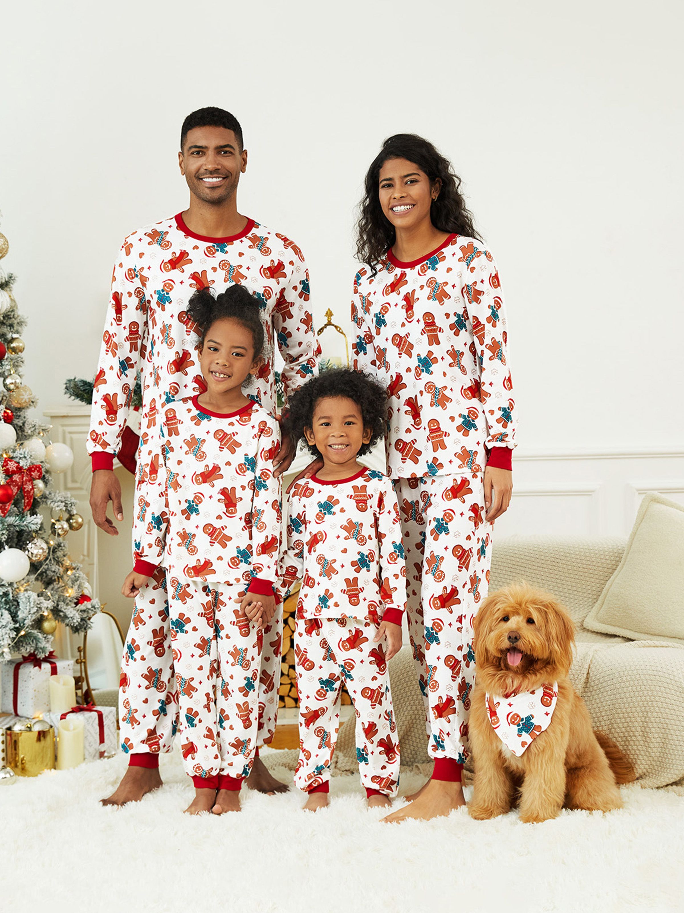 Christmas pajamas gingerbread sale