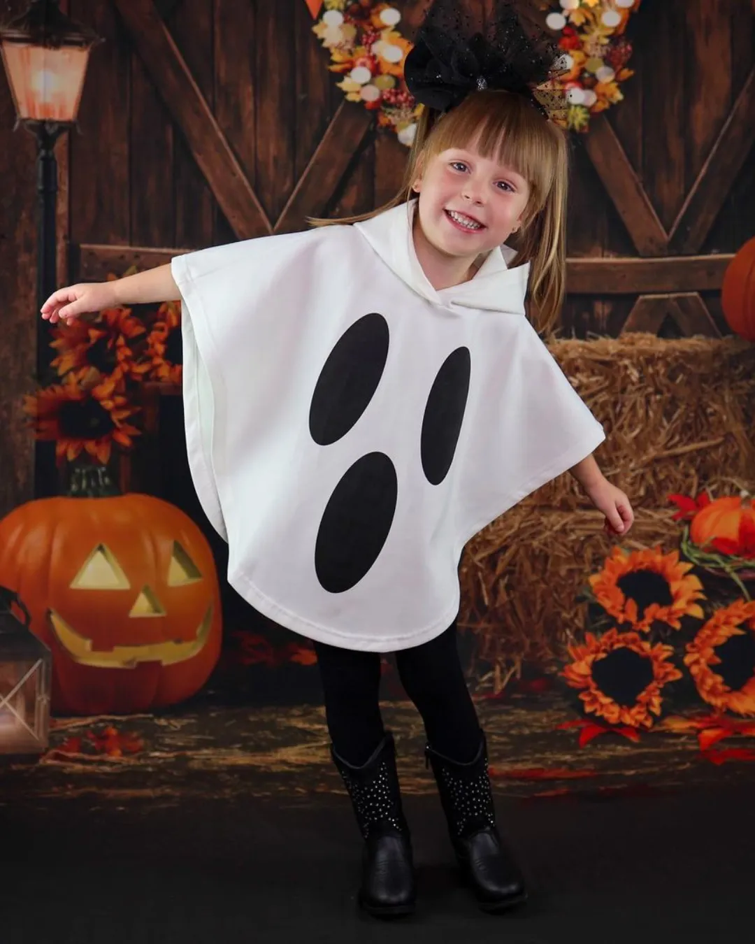 

Toddler Boy/Girl Halloween Ghost Cosplay Cloak Top