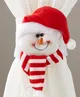 Cartoon Christmas Ornament Curtain Tieback avec finition fine Couleur-B