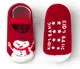 Baby/Kleinkind Muss Weihnachtshaarrand verdickt rutschfeste Bodensocken rot/weiß