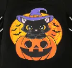 Halloween 2 unidades Bebé Unisex Hipertáctil Infantil Manga larga Monos Color-B